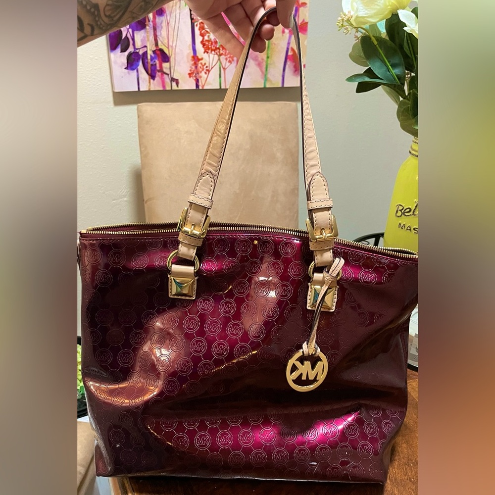 Michael Kors Patent Leather Tote